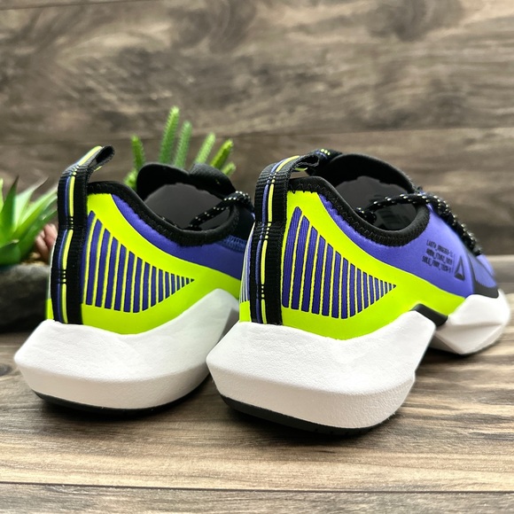 NIB Reebok Sole Fury TS 7.5 Running Shoes Cross Trainer Ultra Purple Neon Lime - Picture 8 of 12